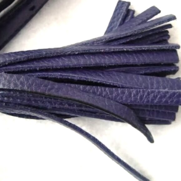 COACH AVERY PURPLE PEBBLE LEATHER DRAWSTRING BAG #27003 EUC - Picture 4 of 6